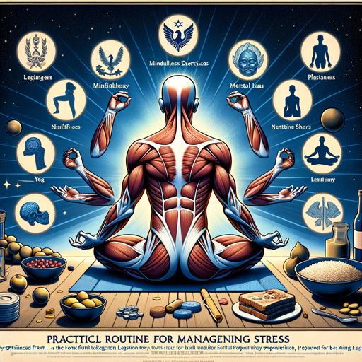 Empfohlene Routinen zur Stressbewältigung